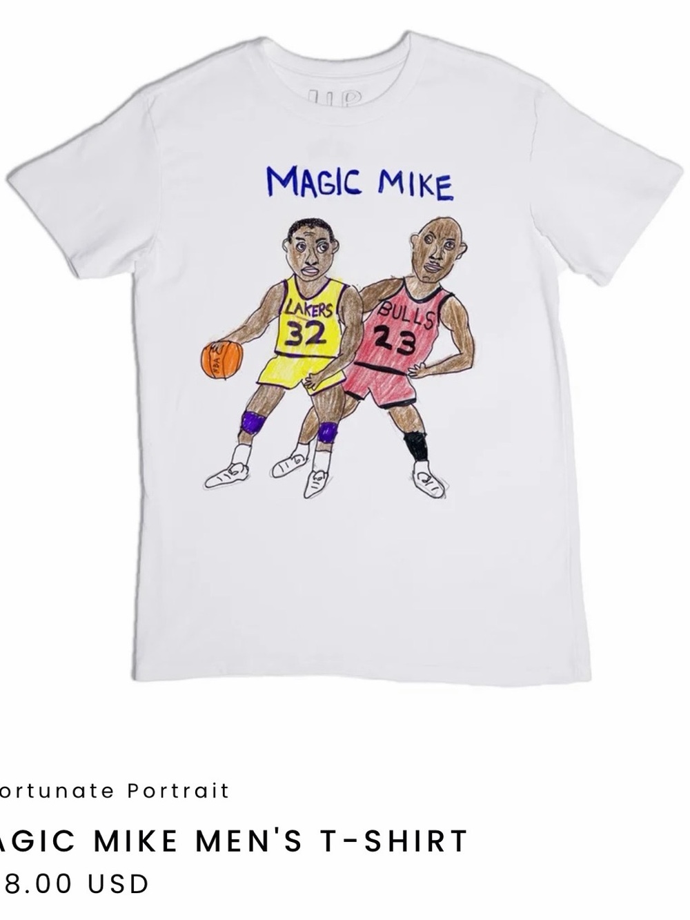 Unfortunate Portrait "Magic Mike" Graphic Tee - XXL